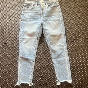 Ann Taylor LOFT Cropped Stretch Skinny Jeans